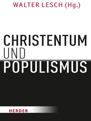 cover image of Christentum und Populismus